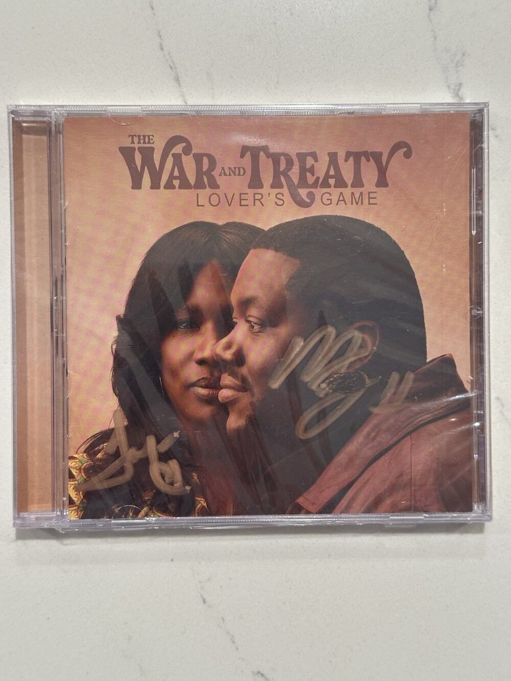The War and Treaty: Lover's Game (CD Signed Case) - NEW AUTOGRAPHED